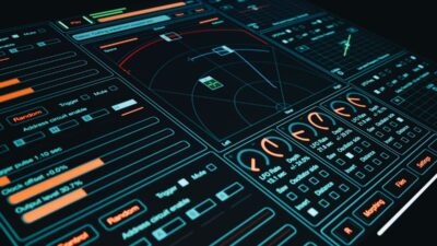 C-suite executives analyzing AI-powered marketing dashboard in privacy-first, post-cookie era